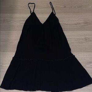 Black Spaghetti Strap Dress
